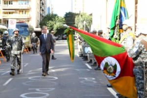 Embaixador da Bélgica no Brasil recebido com honras de Estado - Foto: Luiz Chaves/Palácio Piratini