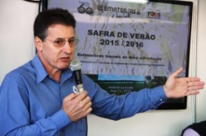 Secretário de Desenvolvimento Rural e Cooperativismo, Tarcisio Minetto, anunciou projeções - Foto: Divulgação/SDR
