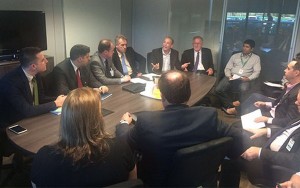 Reunião procurou discutir o cenário econômico das localidades envolvidas no Roteiro da Ferrovia (Foto: Divulgação)