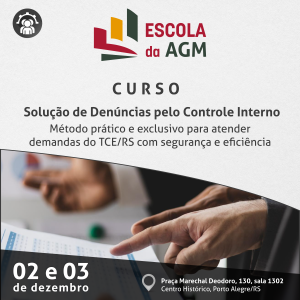Solução de Denúncias pelo Controle Interno (10h)