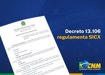 Publicada a regulamentação federal do Sicx; Municípios devem editar norma própria