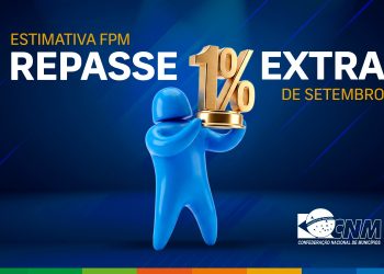 CNM estima FPM extra de setembro com repasse de R$ 10 bilhões