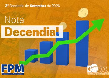 Municípios recebem 3º decêndio de setembro do FPM nesta quarta-feira (30)