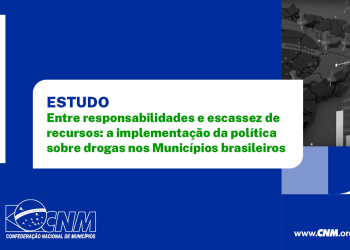 Estudo da CNM revela que 83,3% dos Municípios têm problemas com a circulação de drogas